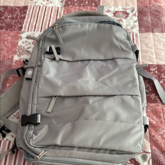 Gray Men's Backpack - Picture 1 of 12